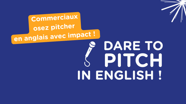 Dare to pitch in English
